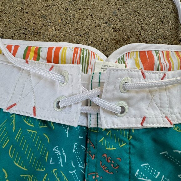 REEF WOMEN'S TURQUOISE BERMUDA BOARD SHORTS SIZE 3 JUNIOR - Picture 6 of 14